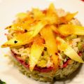 Ensaladilla de arroz basmati con guisantes y[...]