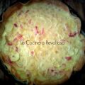 Quiche de calabacín, bacon y queso
