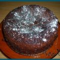 Bizcocho de galleta y chocolate