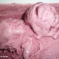 Helado de frambuesas