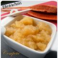 Compota de Manzana, receta sencilla.