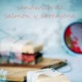 Sandwich de salmón con berenjena