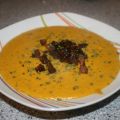 Sopa de calabaza.