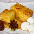 PIÑA ASADA A LA MIEL