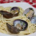 Espaguetis con almejas