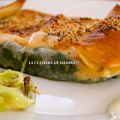 PAQUETES DE SALMON Y ESPINACAS