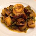 SEPIA CON GUISANTES