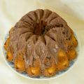 Bundt Cake de vainilla y chocolate al caramelo