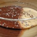 Crema de vainilla y cacao