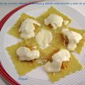 Raviolis de Wonton rellenos de calabaza y[...]