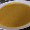 Crema de calabacín y pollo