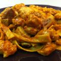 Cintas con Pollo y Tikka Masala