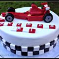 Tarta Fórmula 1 Ferrari