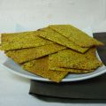 CRACKERS KETO CON CHIA Y CÚRCUMA (TRADICIONAL)
