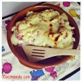 COLIFLOR AL HORNO CON BECHAMEL Y JAMÓN SERRANO