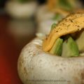 CHAMPIÑONES EN PAN TOSTADO