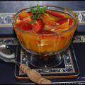Copa de Fresas con Naranja y Miel