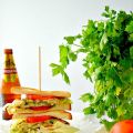 Sándwich club indio, cenas rápidas y sencillas