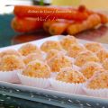 BOLITAS DE COCO Y ZANAHORIA