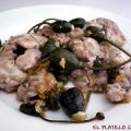 SESOS DE CORDERO A LA PLANCHA CON ALCAPARRAS,[...]