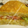Tortilla de papas rellena