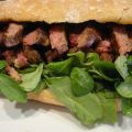Bocadillo de entrecot.