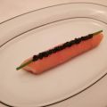 Frivolidades de salmón con caviar