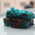 Desafío en la Cocina - blue coffee lamingtons