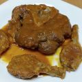 Ossobuco con alcachofas rebozadas