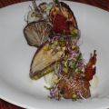 COLIFLOR CON SETAS Y CALABACINES SALTEADOS Y[...]
