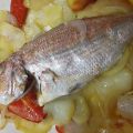 BRECA AL HORNO CON PATATAS
