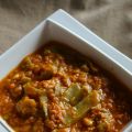Judías verdes con carne picada