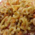 Fideos con verduras