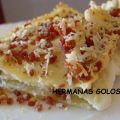 LASAÑA DE CHAMPIÑONES Y JAMÓN
