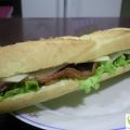 BOCADILLO BACON Y QUESO