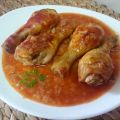 Jamoncitos de pollo en microondas