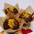 Muffins de chocolate y naranja
