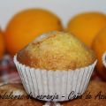 Magdalenas de naranja