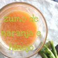 ❂ Zumo de Hinojo y Naranja ❂