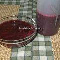 Sirope de cerezas