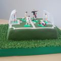 TARTA FONDANT CAMPO DE FUTBOL