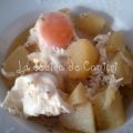 Papas guisadas en blanco