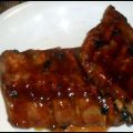 Costillas con salsa barbacoa