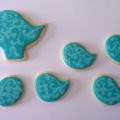 ♥ Galletas decoradas con filigranas usando wet[...]