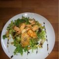 ENSALADA TIBIA DE SALMÓN