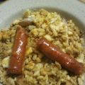 Lentejas con salchichas frankfurt