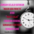 Kata2 Motivasi Waktu