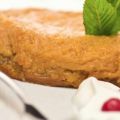 Tarta de calabaza con nata