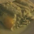 Merluza al horno con trigueros y huevos de[...]