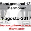 Menú semanal 127  con thermomix